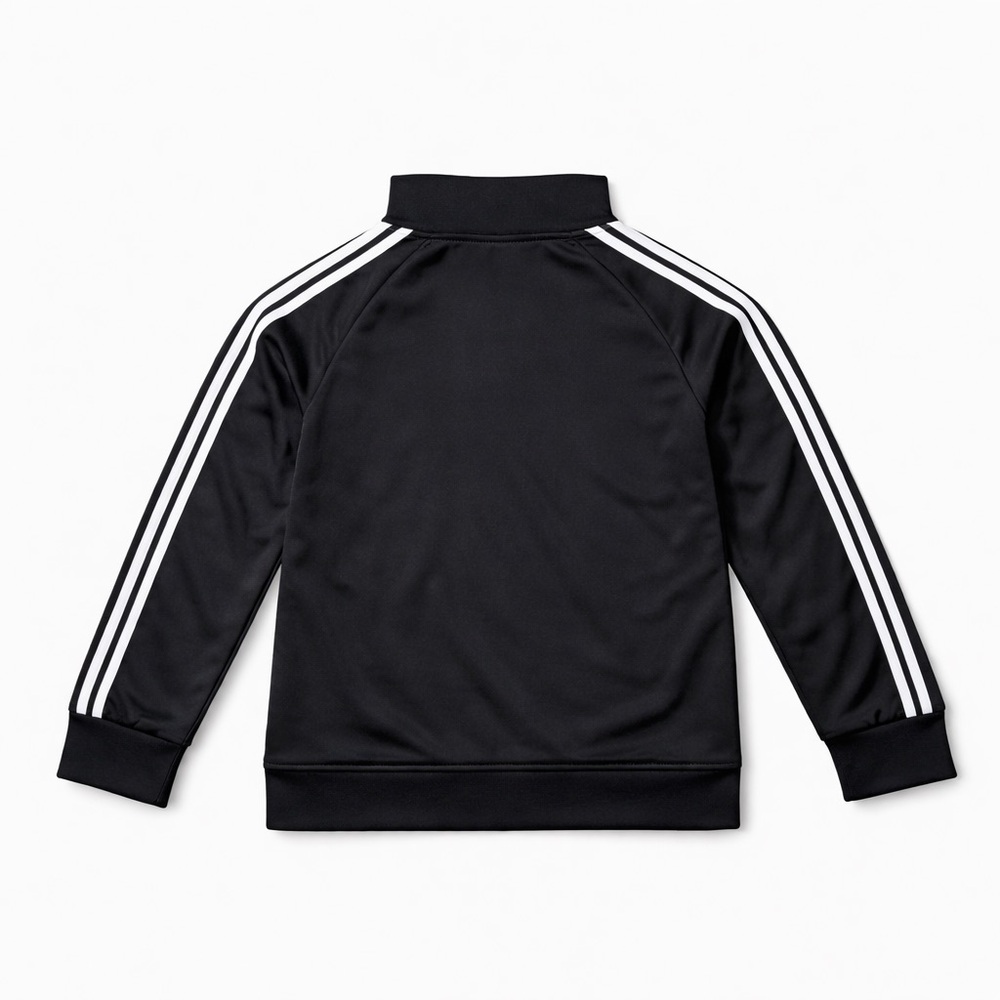 Adidas Youth Black and White Tracksuit - Picture 4 of 9